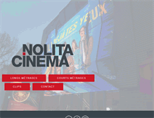 Tablet Screenshot of nolitacinema.com